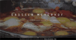 Desktop Screenshot of grosser-meyerhof.de